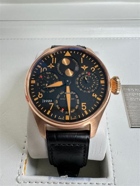 iwc big pilot perpetual calendar limited edition 250|IWC big pilot blue dial.